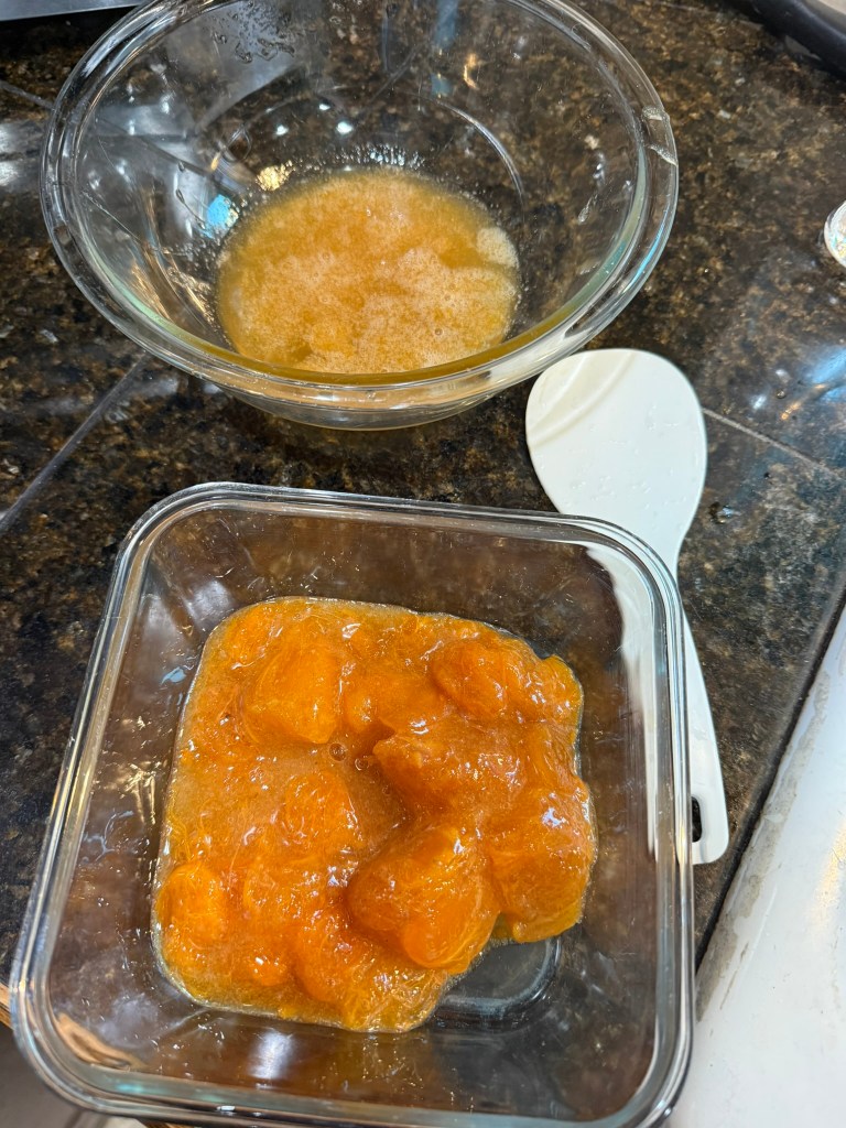 solids separated from syrup